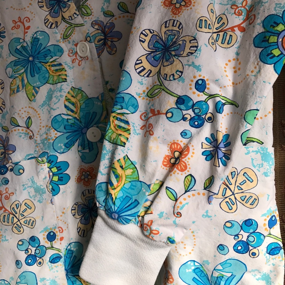 👩🏼‍⚕️💧🍑 PEACHES LAB JACKET 👩🏼‍⚕️💧🍑 - Picture 3 of 6